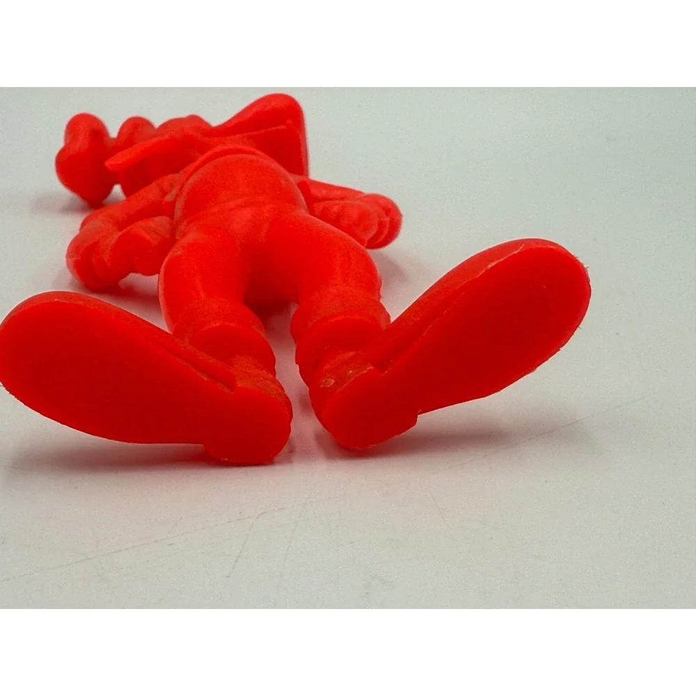 Vintage 1971 Marx Disney Goofy Plastic Figure Red 6 Inch Walt‎ Disney Prod USA